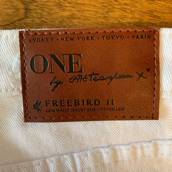 ONE X one teaspoon white jeans - size 24 - Picture 4 of 6